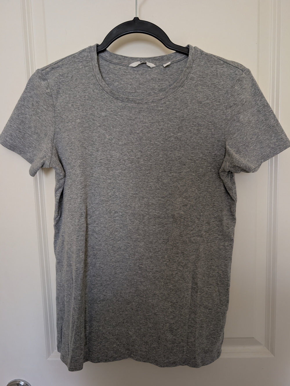 LOFT Short Sleeve Crewneck Top - Berry Red - Picture 4 of 7